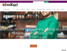 Tablet Screenshot of frekart.com